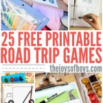 Free Printable Road Trip Games   Free Printable Car Ride Games