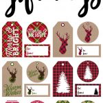 Free Printable Rustic And Plaid Gift Tags | Best Of Pinterest   Free Printable Toe Tags
