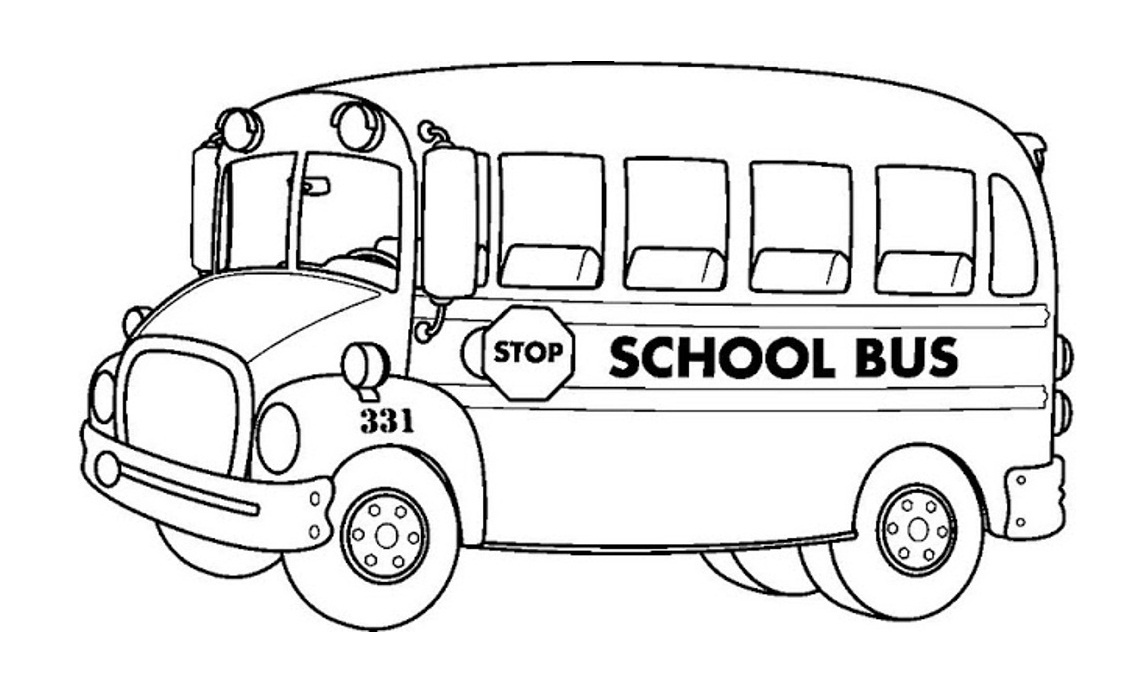 Free Printable School Bus Coloring Pages For Kids - Free Printable School Bus Coloring Pages