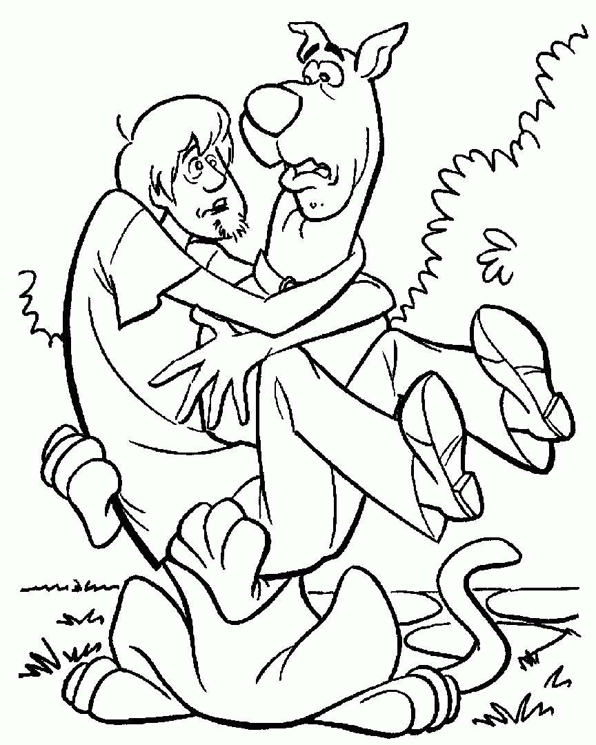 Free Printable Scooby Doo Coloring Pages For Kids - Free Printable Coloring Pages Scooby Doo