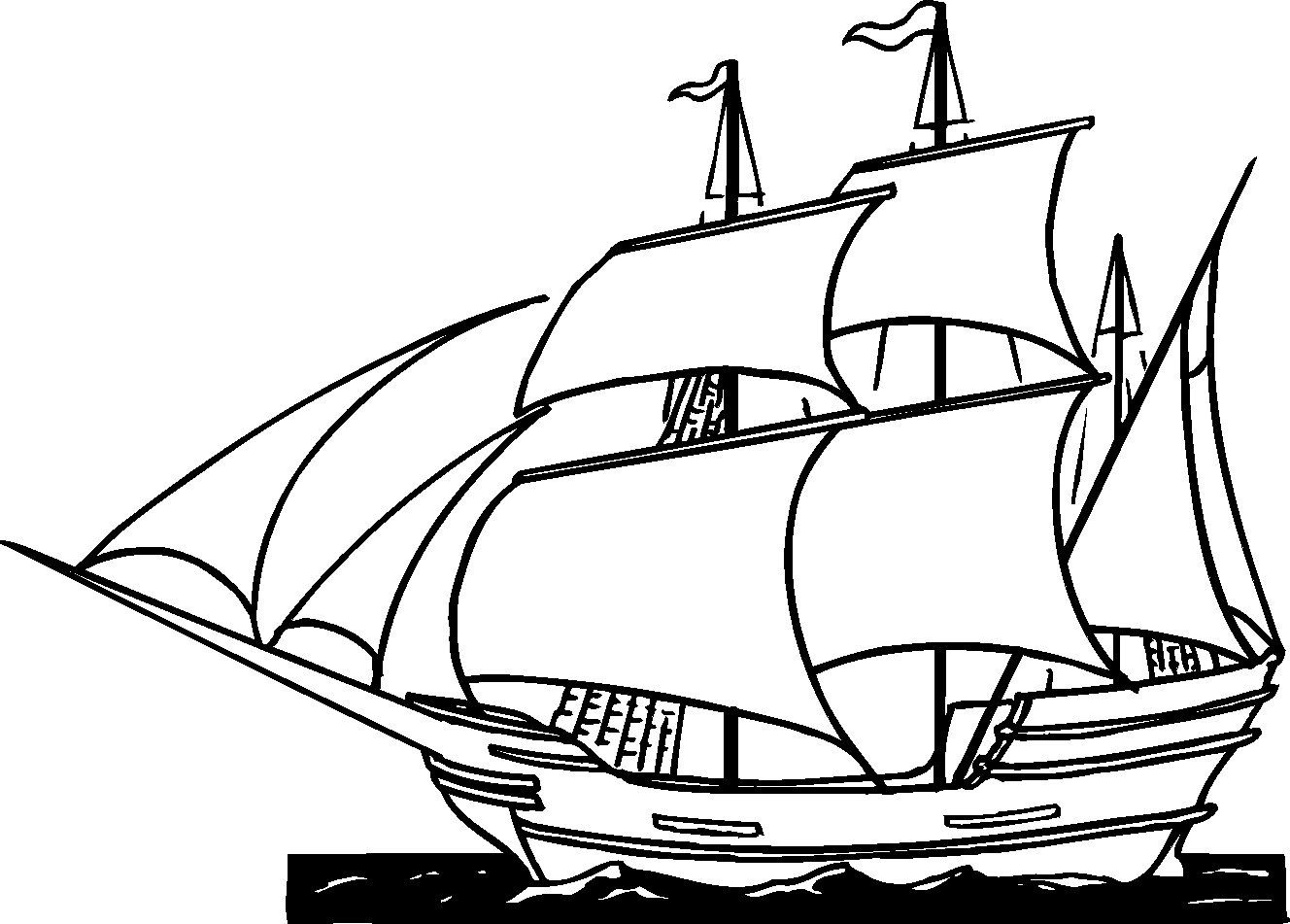 Free Printable Ships Coloring Pages For Boys | Ap Us History | Free - Free Printable Boat Pictures