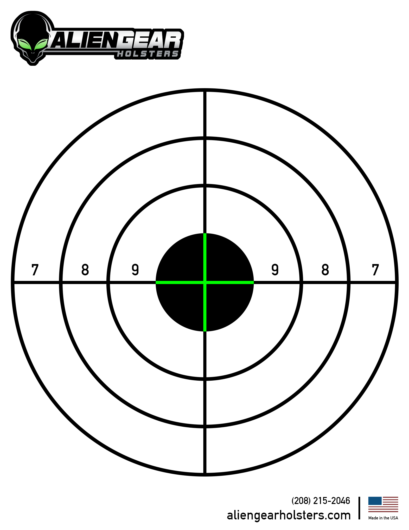 Free Printable Shooting Targets - Free Printable Targets