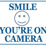 Free Printable Smile Your On Camera Sign | Free Printable   Free   Free Printable Smile Your On Camera