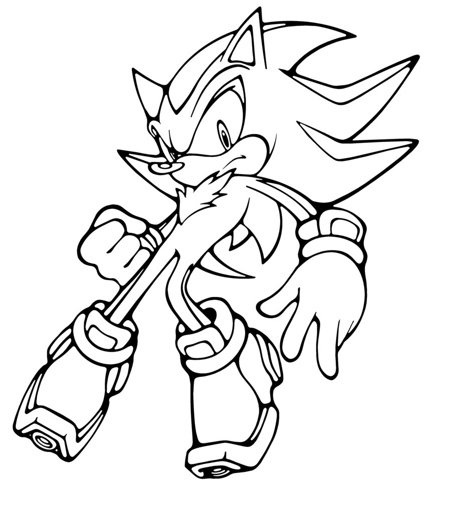 Free Printable Sonic The Hedgehog Coloring Pages For Kids Hedgehogs - Sonic Coloring Pages Free Printable