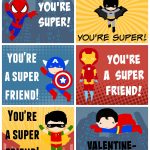 Free Printable Superhero Valentines | Bloggers' Best Diy Ideas   Free Superhero Printables