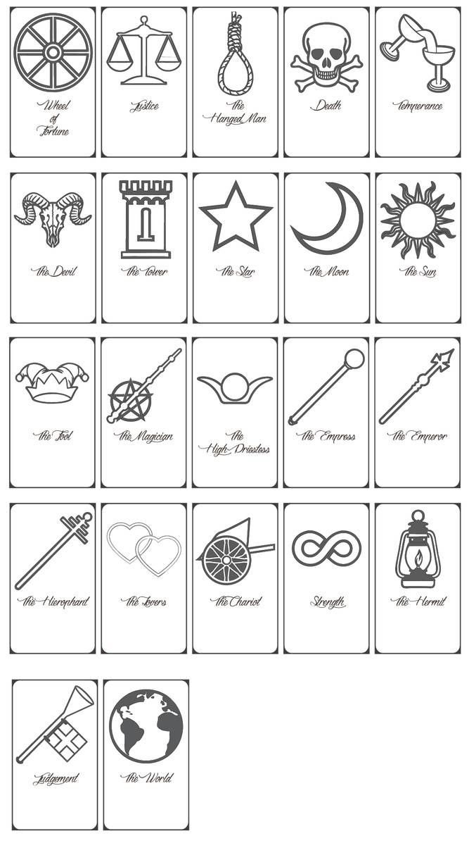 Free Printable Tarot Cards!keniakittykat On Deviantart - Printable Tarot Cards Pdf Free