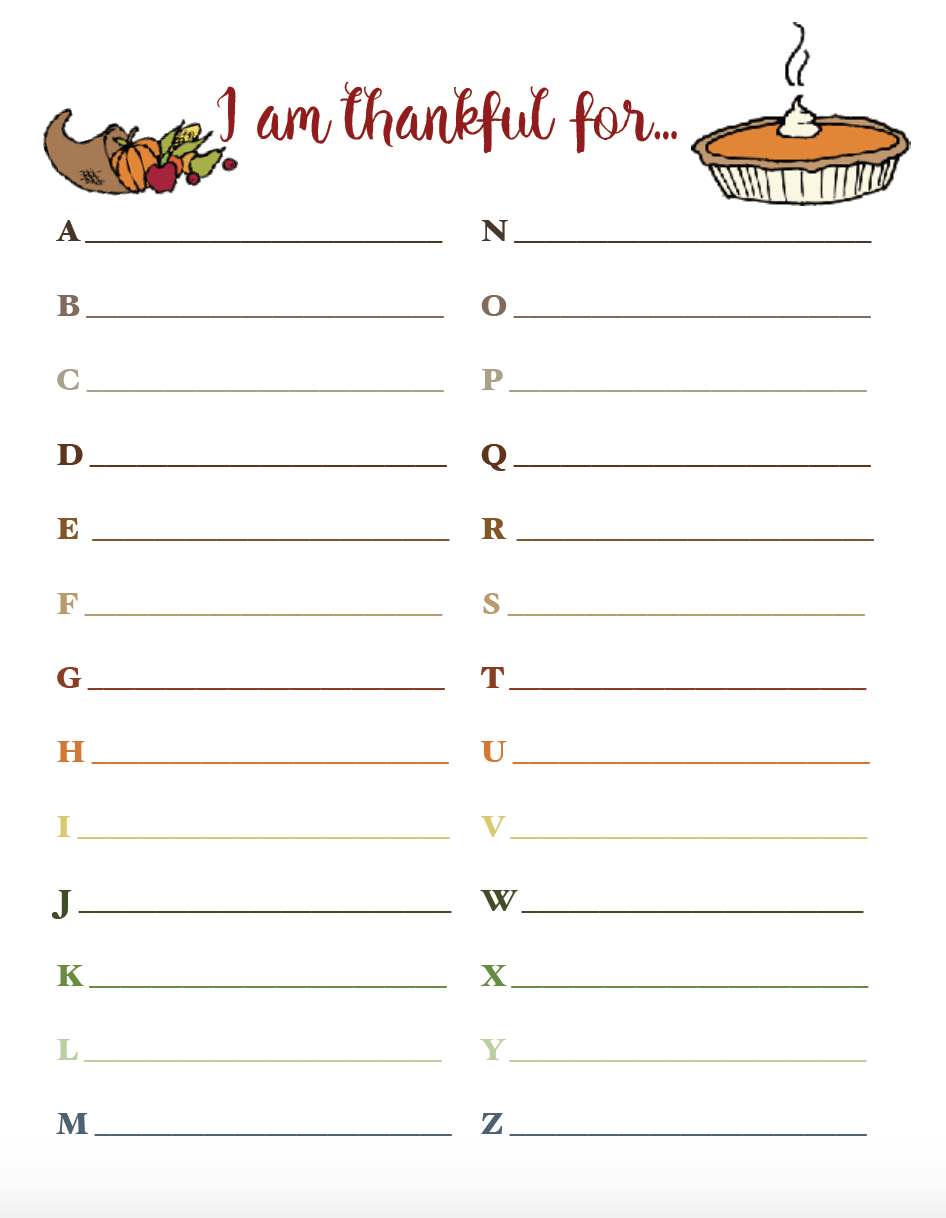 Free Printable Gratitude Worksheets Free Printable