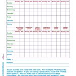 Free Printable Toddler Potty Training 2 Week Chart For 1, 2, 3, 4   Free Printable Reward Charts For 2 Year Olds