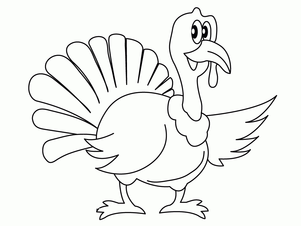 Free Printable Turkey Coloring Pages For Kids - Coloring Home - Free Printable Turkey