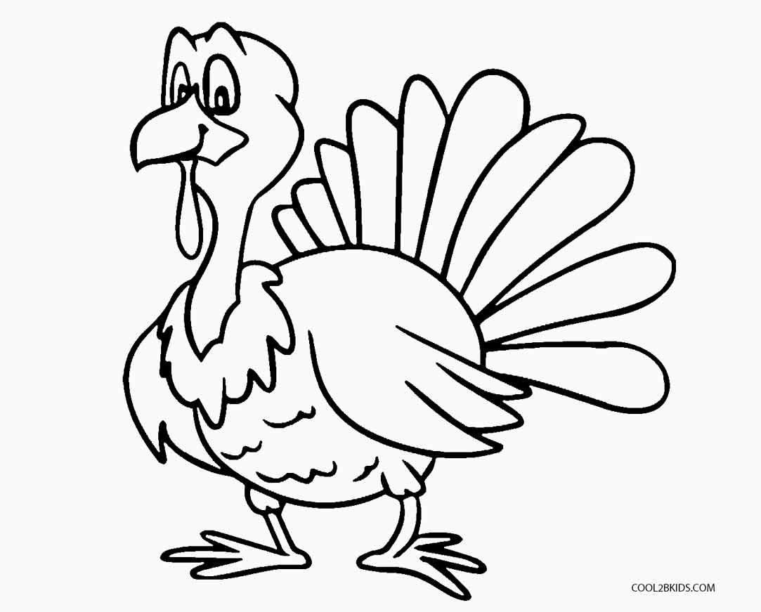 Free Printable Turkey Coloring Pages For Kids | Cool2Bkids - Free Printable Turkey Coloring Pages