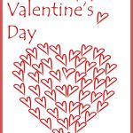 Free Printable Valentine Cards   Free Printable Personalised Cards