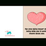 Free Printable Valentine Cards With Love Quotes   Free Printable Romantic Christmas Cards