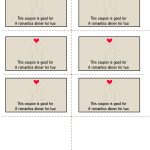 Free Printable Valentine Coupons | Free Printables | Love Coupons   Love Coupons For Him Printable Free