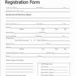 Free Printable Vbs Registration Forms Lovely Attendee Registration   Free Printable Vbs Registration Forms