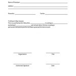 Free Printable Verification Of Employment Form | Shop Fresh   Free Printable Employment Verification Letter