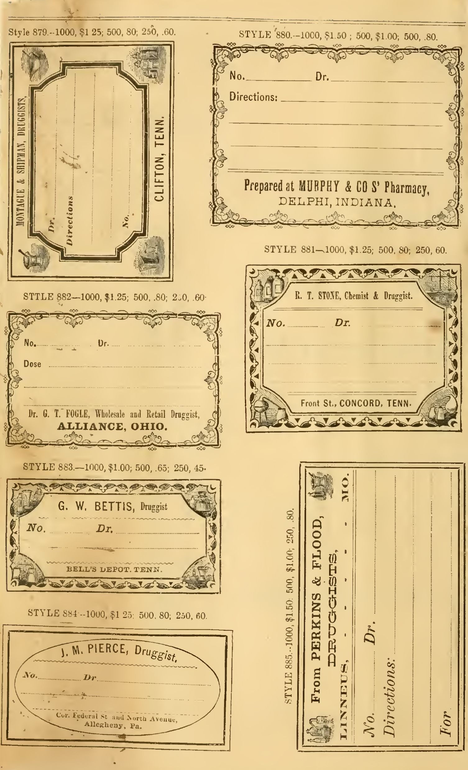 Free Printable Vintage Pharmacy &amp;amp; Apothecary Labels | The - Free Printable Vintage Labels