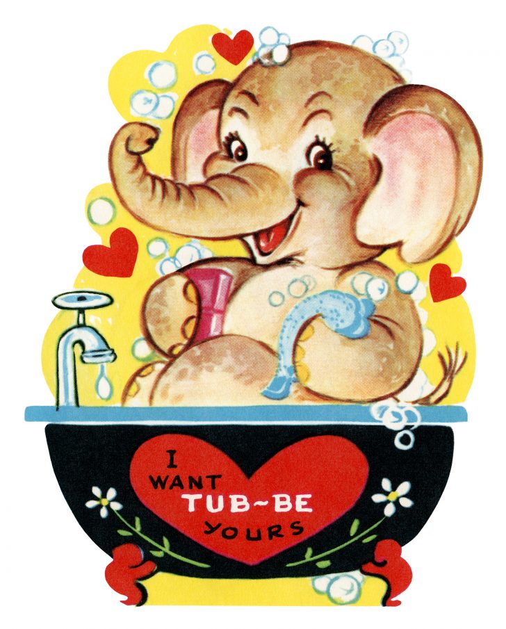 Free Printable Vintage Valentine Clip Art