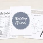 Free Printable Wedding Planner   A5 & Letter   Free Wedding Binder Printables