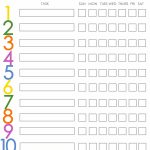 Free Printable Weekly Chore Charts   Free Editable Printable Chore Charts