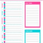 Free Printable Weekly Cleaning Checklist   Sarah Titus   Free Printable Cleaning Schedule Template