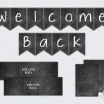 Free Printable Welcome Back To School Banner | Bulletin Boards   Welcome Back Banner Printable Free