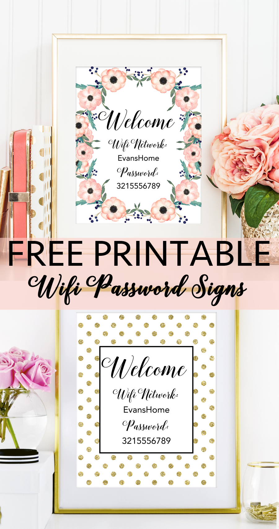 Free Printable Wifi Password Signs | Decorating Ideas - Home Decor - Free Printable Wifi Password Signs