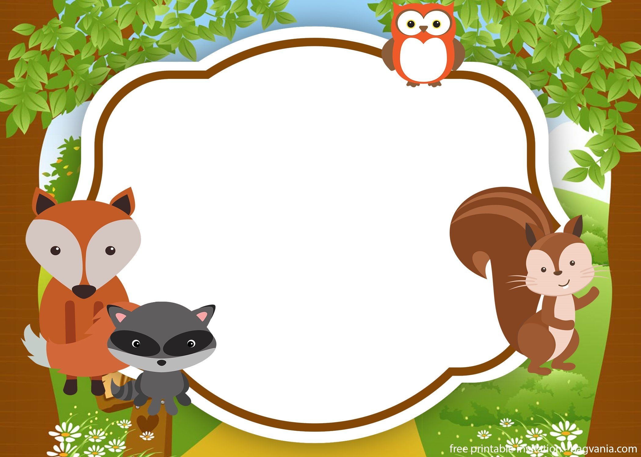 Free Printable Woodland Animal Templates Free Printable