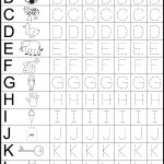 Free Printable Worksheets | Kdg Abcs | Kindergarten Worksheets   Free Printable Tracing Alphabet Worksheets