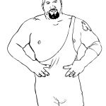 Free Printable Wwe Coloring Pages For Kids   Wwe Colouring Pages Free Printable