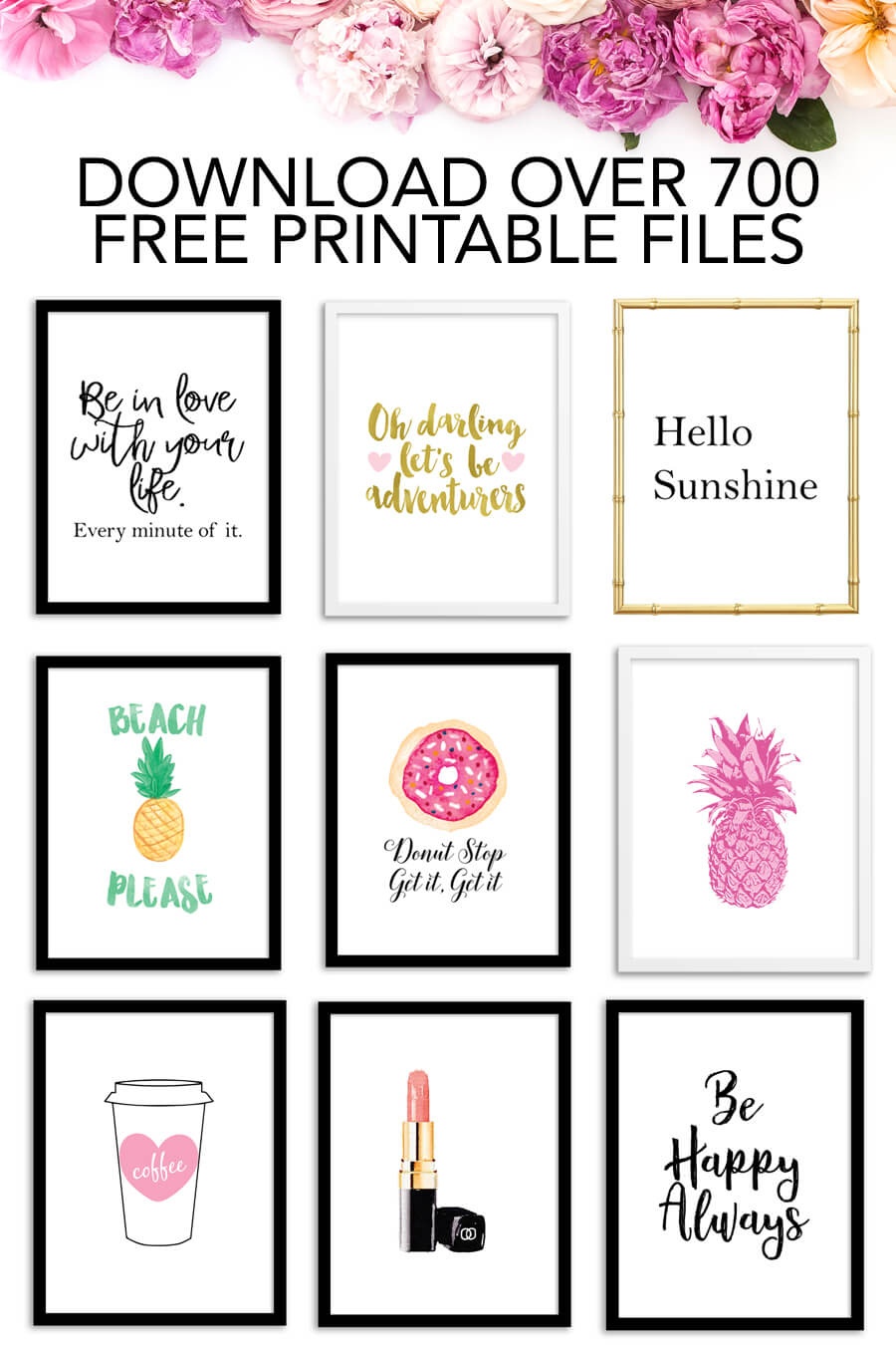 Free Printables - Download Over 700 Free Printable Files! - Chicfetti - Free Printables Com