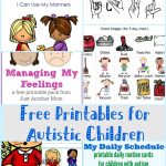 Free Printables For Autistic Children And Their Families Or   Autism Picture Cards Free Printable