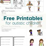 Free Printables For Autistic Children And Their Families Or Caregivers   Autism Picture Cards Free Printable