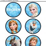 Free Printables For The Disney Movie Frozen | Cake Decorating   Frozen Cupcake Toppers Free Printable