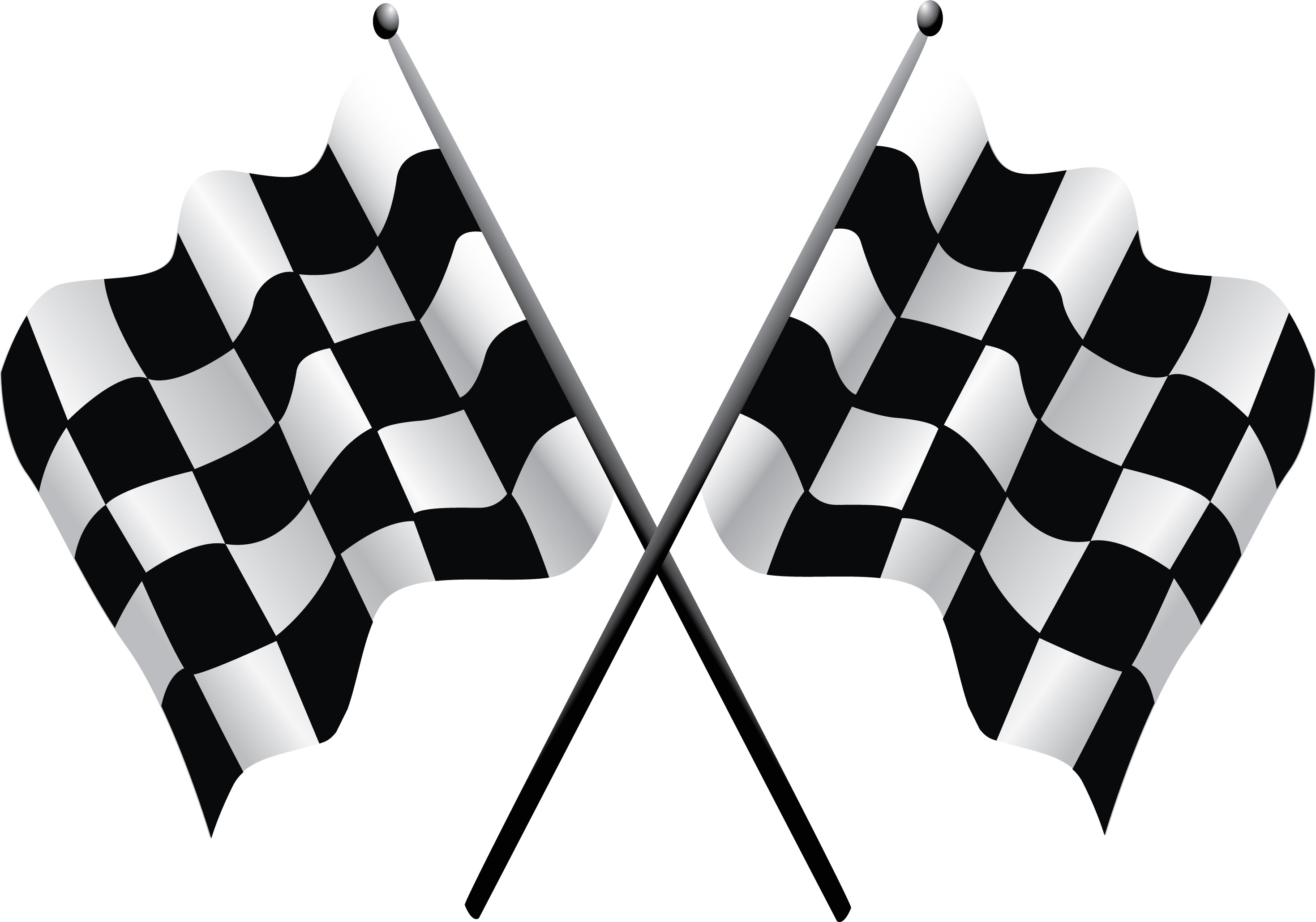 Free Racing Flag, Download Free Clip Art, Free Clip Art On Clipart - Free Printable Checkered Flag Banner