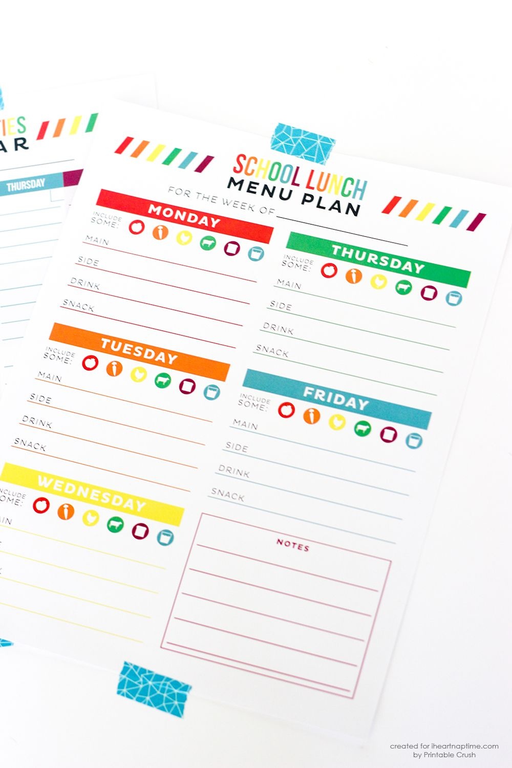 Free School Organization Printables | Printables - Free School Printables