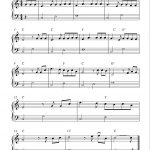 Free Sheet Music Pages & Guitar Lessons | Orchestra | Easy Piano   Piano Sheet Music For Beginners Popular Songs Free Printable