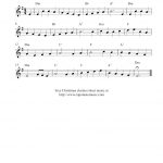 Free Sheet Music Scores: Clarinet Christmas | Christmas Music   Free Printable Christmas Songs For Clarinet