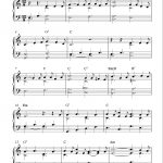 Free Sheet Music Scores: Free Easy Christmas Piano Sheet Music, O   Sheet Music Online Free Printable