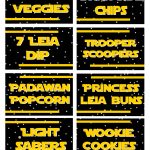 Free Star Wars Party Printables (89+ Images In Collection) Page 3   Free Star Wars Party Printables