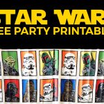 Free Star Wars Party Printables: A No Stress Way To A Galactic Party   Free Star Wars Party Printables