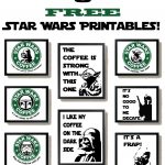 Free Star Wars Printables With A Coffee Theme!   Some Of This And That   Free Star Wars Printables