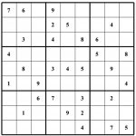 Free Sudoku Puzzles | Enjoy Daily Free Sudoku Puzzles From Walapie   Free Easy Sudoku Printable