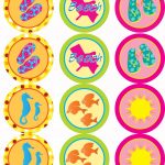 Free Summer Party Printables From Clickable Party | Catch My Party   Free Printable Party Circles