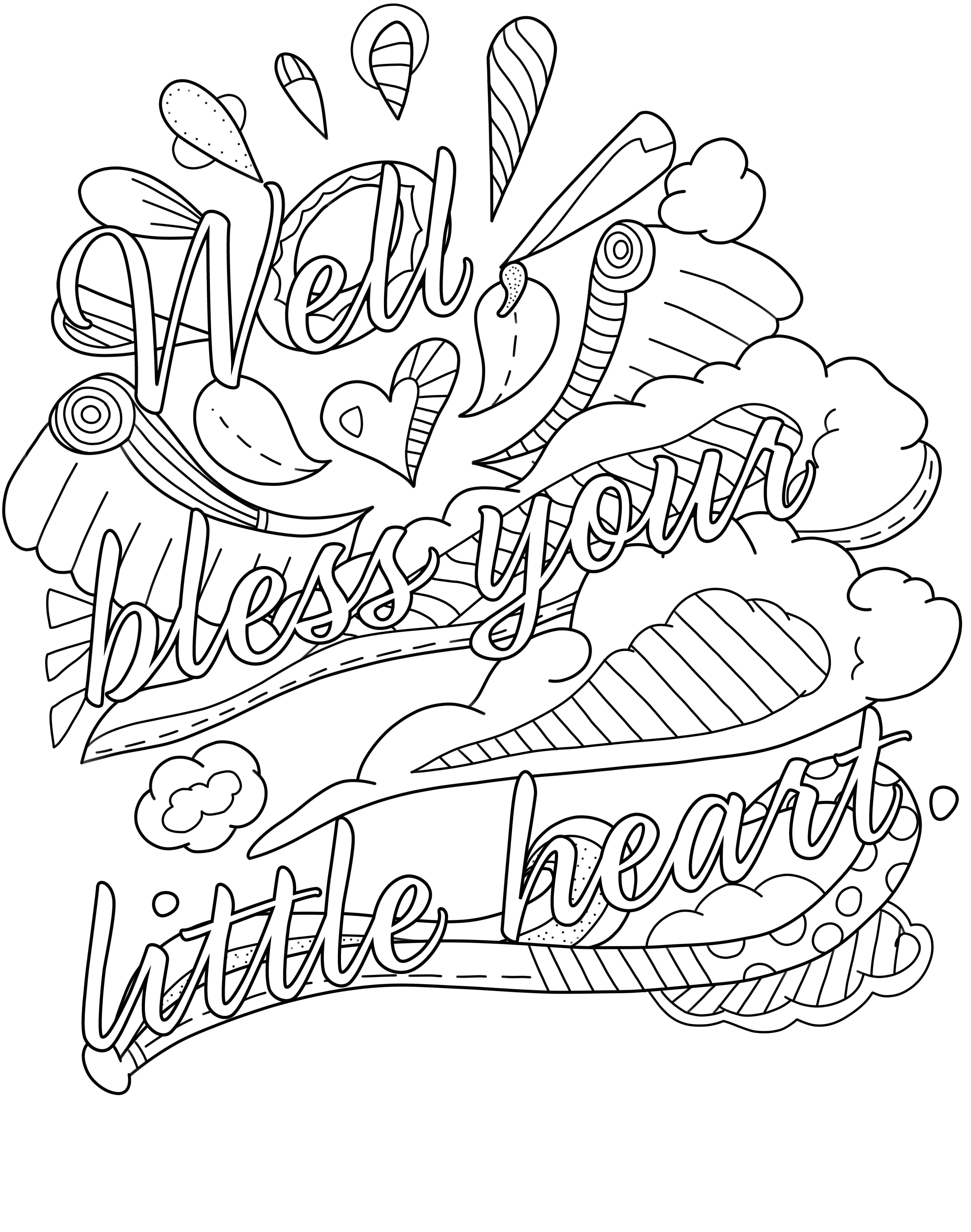 Free Swear Word Printable Page Archives - Thiago Ultra - Free Printable Swear Word Coloring Pages