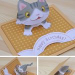 Free Templates   Kagisippo Pop Up Cards 2 | Pop Up Cards | Pop Up   Free Printable Pop Up Birthday Card Templates