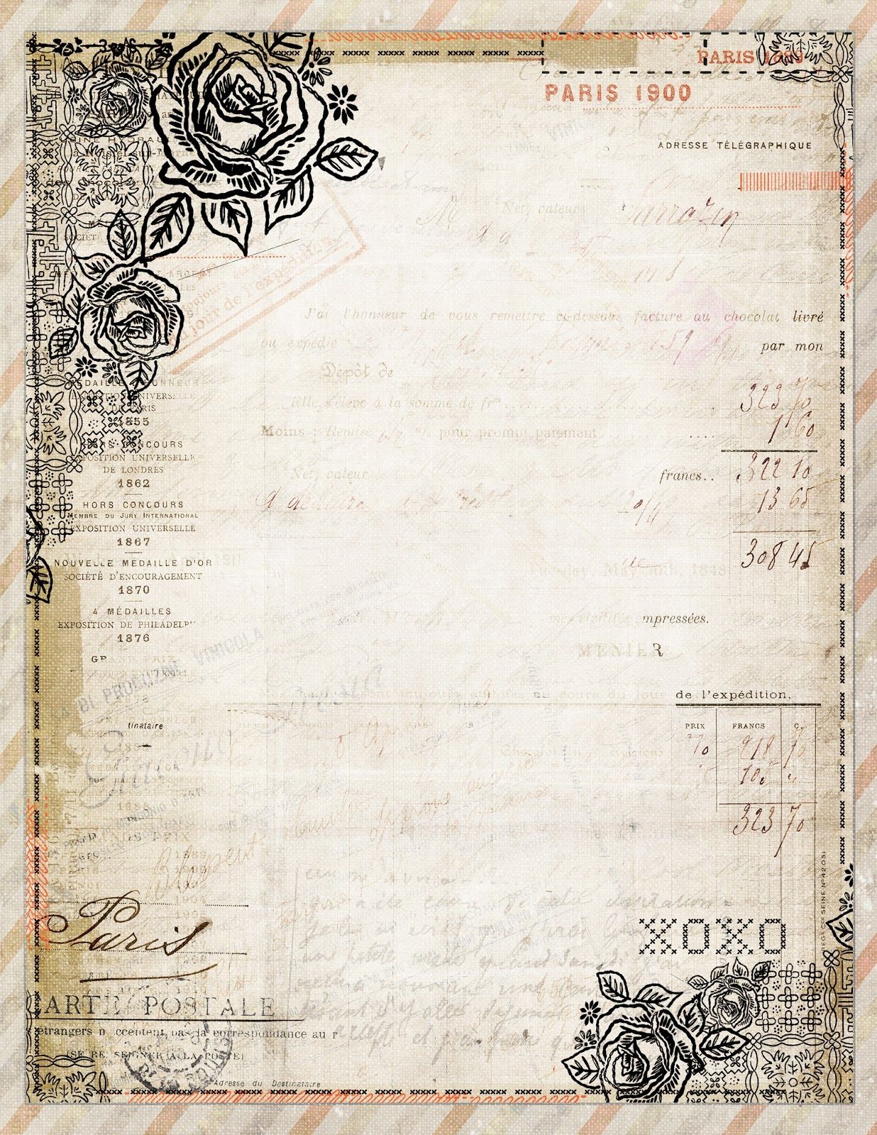 free-printable-vintage-stationary-87-images-in-collection-page-1