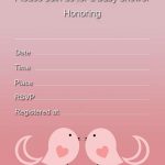 Free Twin Baby Shower Invitations   My Practical Baby Shower Guide   Free Printable Baby Shower Invitations For Girls