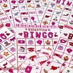 Free Valentines Day Printable Bingo Game   Valentine Bingo Game Printable Free