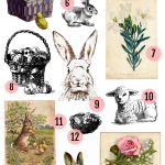 Free Vintage Easter Clipart Images » Maggie Holmes Design   Free Printable Vintage Easter Images