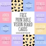 Free Vision Board Printables #247Moms | Free Printables | Goal Board   Free Vision Board Printables Pdf